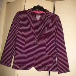 SO brand strped cotton blazer size L